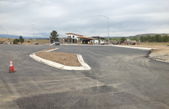 paving parking lot